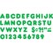 Trend Enterprises Green 4 Casual Uppercase Ready Letters, PK6 T458 - alternate 2